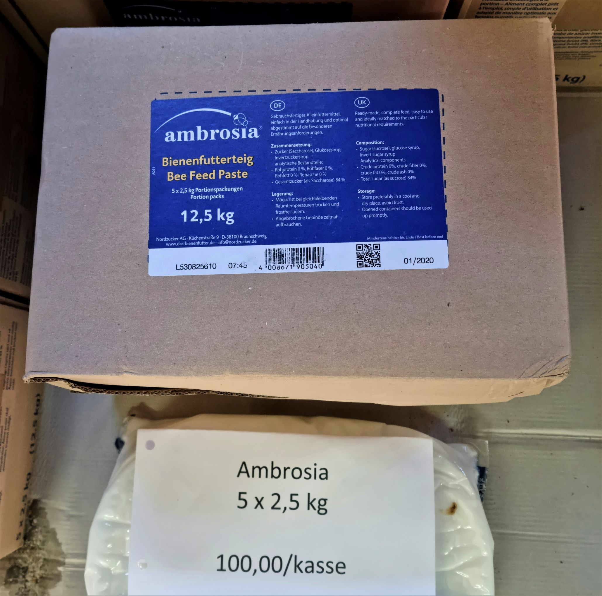 Ambrosia 5 * 2,5 kg - SOLGT